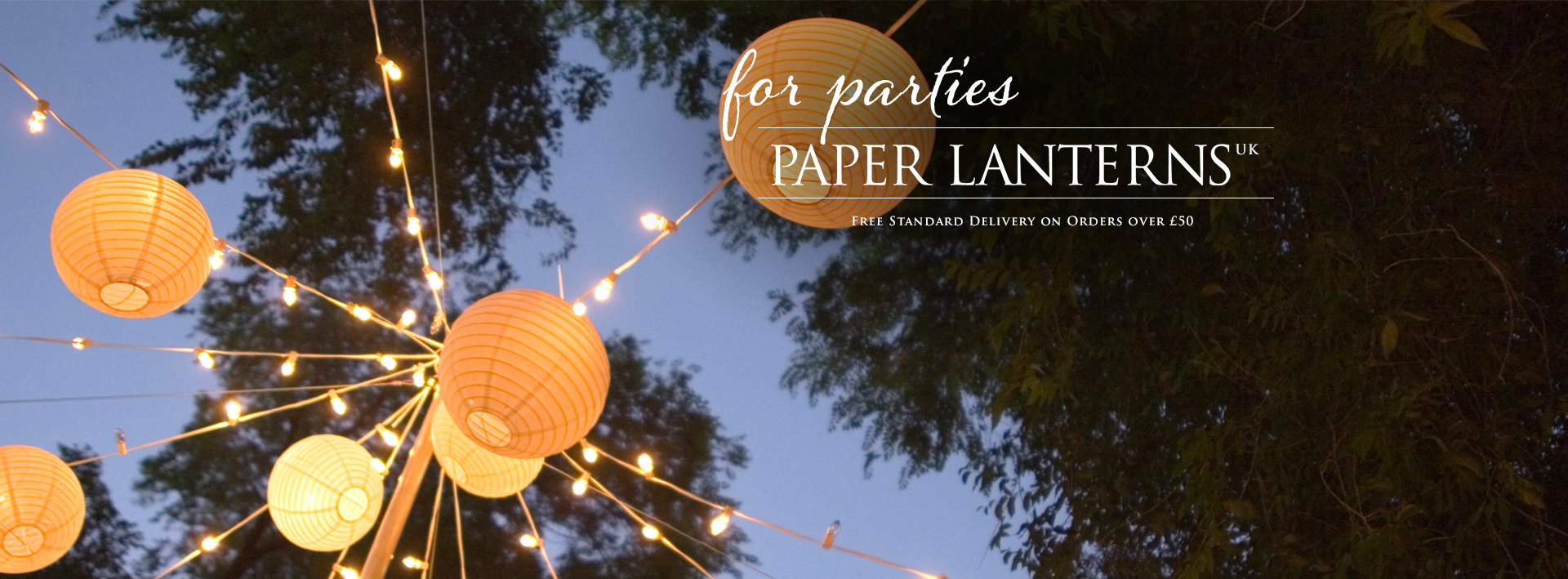 Paper Lanterns for parties